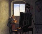 格奥尔 弗里德里希 克斯廷 : 卡斯帕·大卫·弗里德里希在他的工作室里